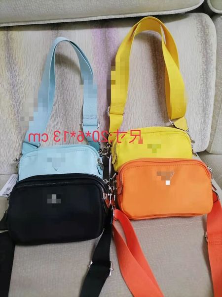 

g family new pure color nylon camera one shoulder messenger bag-ny811672