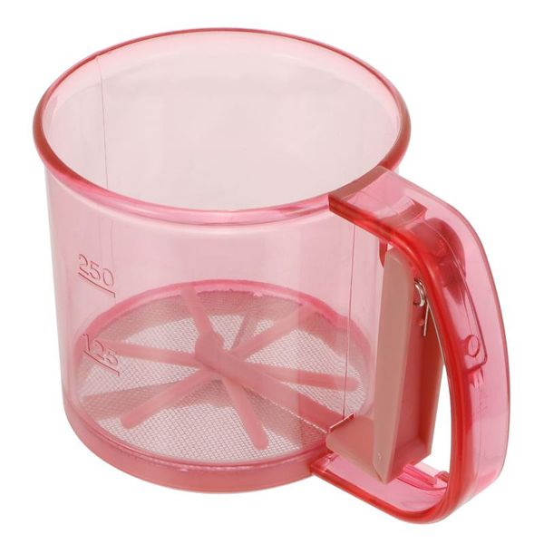 

semi-automatic flour sieve cup manual powder baking tool & pastry tools