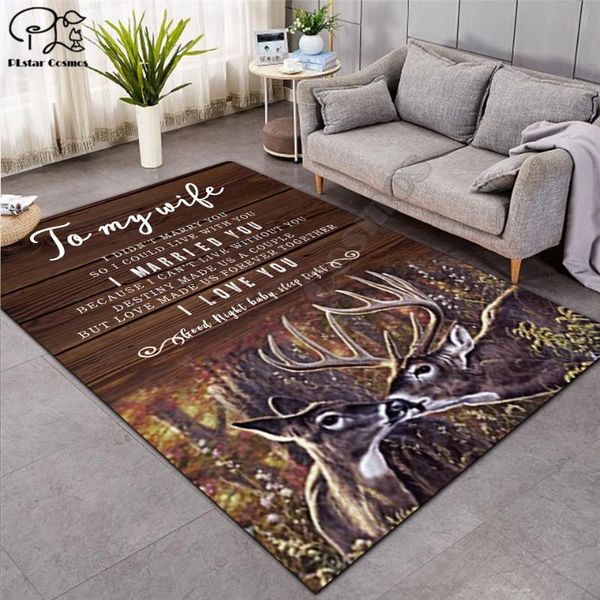 

carpets to my wife letter pattern fashion soft flannel 3d printed rugs mat anti-slip large rug carpet home decoration 02
