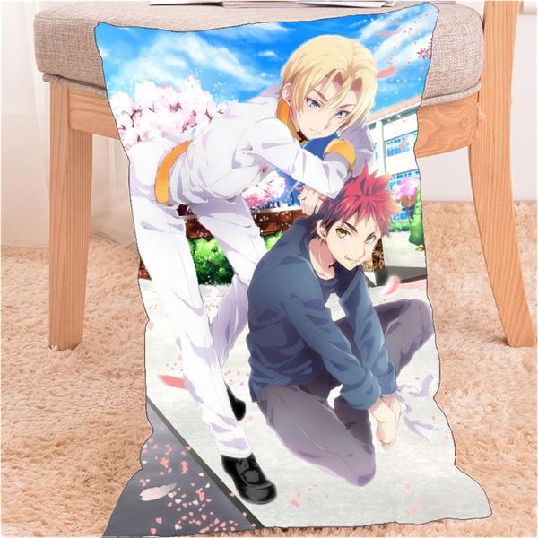 

pillow case anime dakimakura shokugeki no soma yukihira souma cover 60x40cm home decoration pillowcases printed