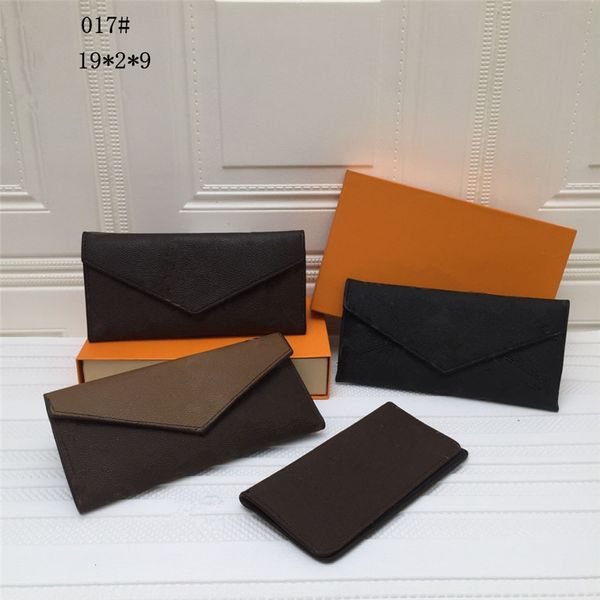 

designer 2pcs set card holder emilie wallets women men sarah clemence pouch accessoires coin purse neo porte cartes wallet, Red;black