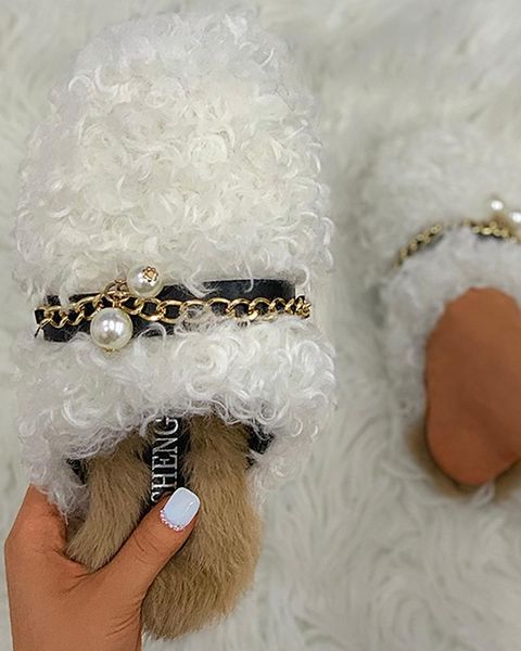 

women winter home slippers cartoon shoes non-slip soft warm house indoor bedroom couples floor, Black