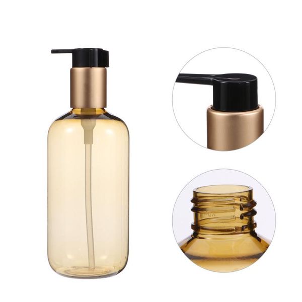 

2pcs 300ml sub-packaging bottles makeup travel emulsion storage & jars