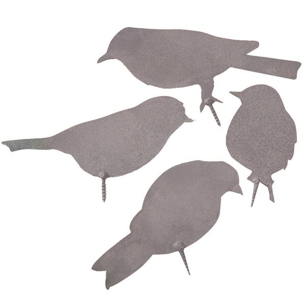 

products garden decoration 4 metal decorative birds with screws for decoratio home decor gift decorations