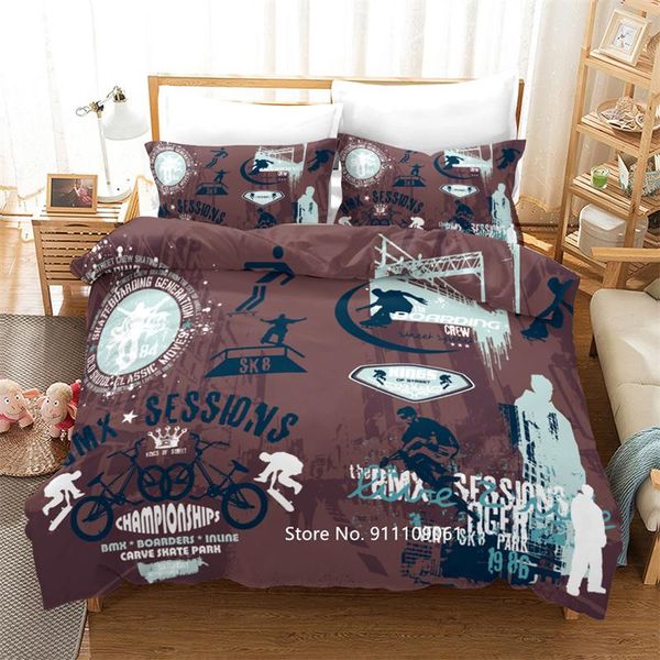 

bedding sets home textile knitwear fun cute cartoon down  king size children's dormitory decoration for boys covered pillowcase