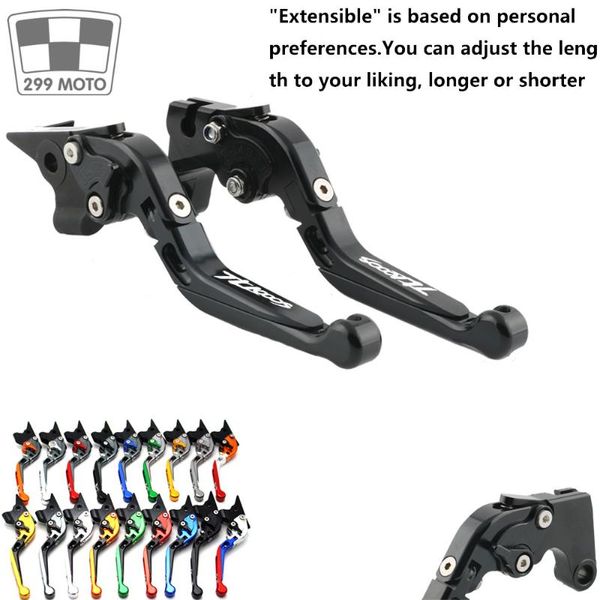 

motorcycle brakes with logo cnc adjustable folding extendable brake clutch levers forsuzuki tl1000s tl 1000 s 1997 1998 1999 2000 2001