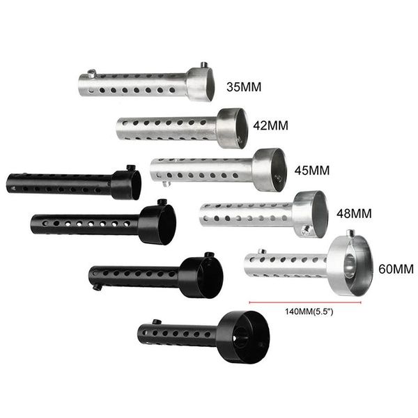 

motorcycle exhaust system muffler insert baffle db killer adjustable noise sound eliminator iron pipe 35mm/42mm/45mm/48mm/60mm