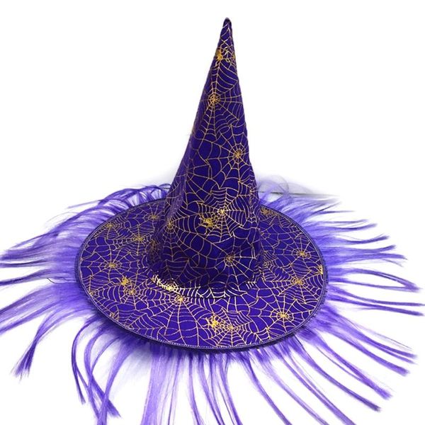 

party hats halloween wizard witch hat masquerade props headgear decoration fancy dress up costume cosplay accessory