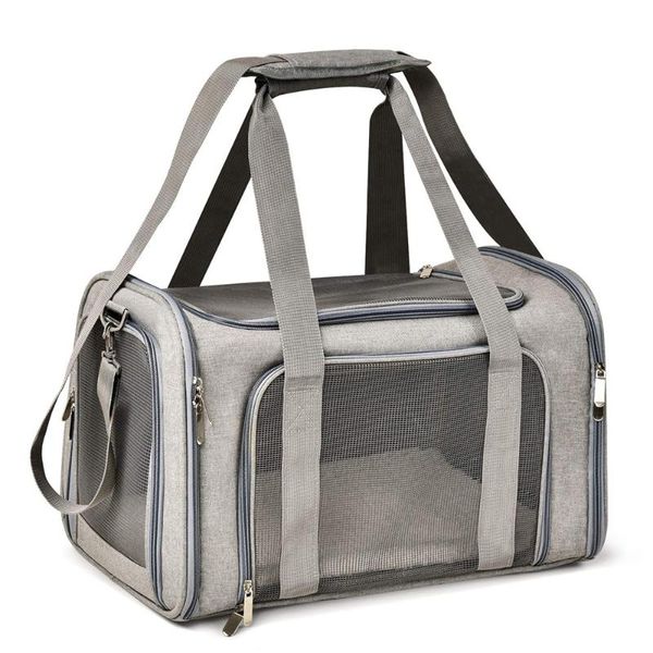 

dog car seat covers carrier bag pet travel cat carriers for small medium cats dogs soft sided collapsible portable crates with breathable me