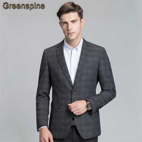 

men's suits & blazers mens fashion blazer bussiness casual slim fit suit jacket male men coat plus size 4xl 8118, White;black