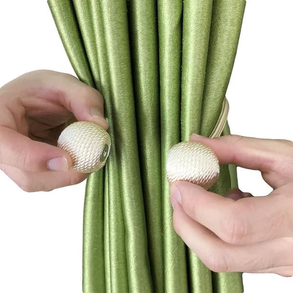 

other home decor pearl curtain tie rope accessory rods accessoires backs holdbacks buckle clips hook holder