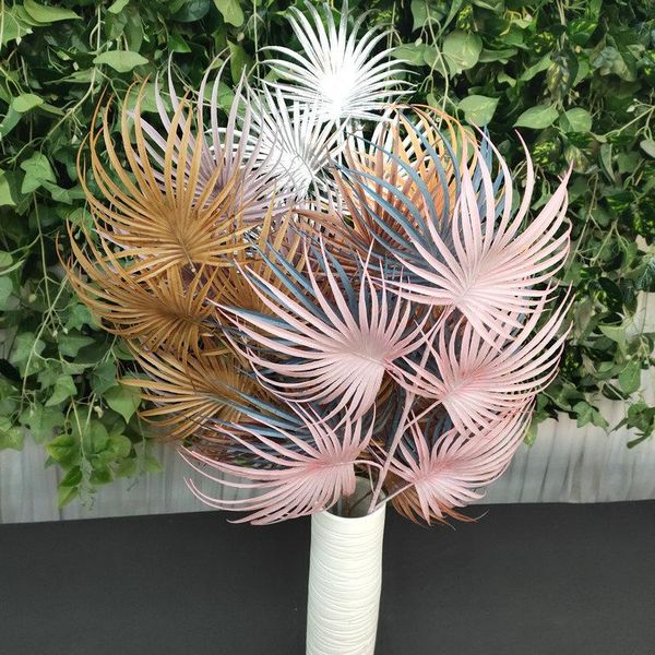 

decorative flowers & wreaths 3 pieces / lots artificial plant fan-shaped flower branch