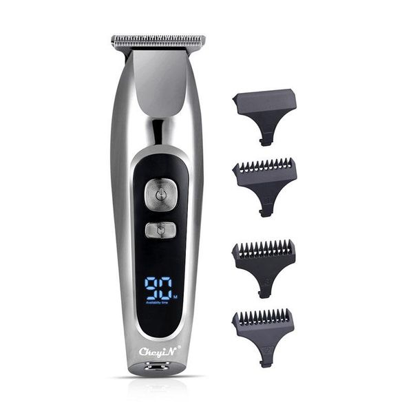 

hair clippers ckeyin corded cordless clipper quick charge trimmer professional low noise cutting razor led display haircut tool