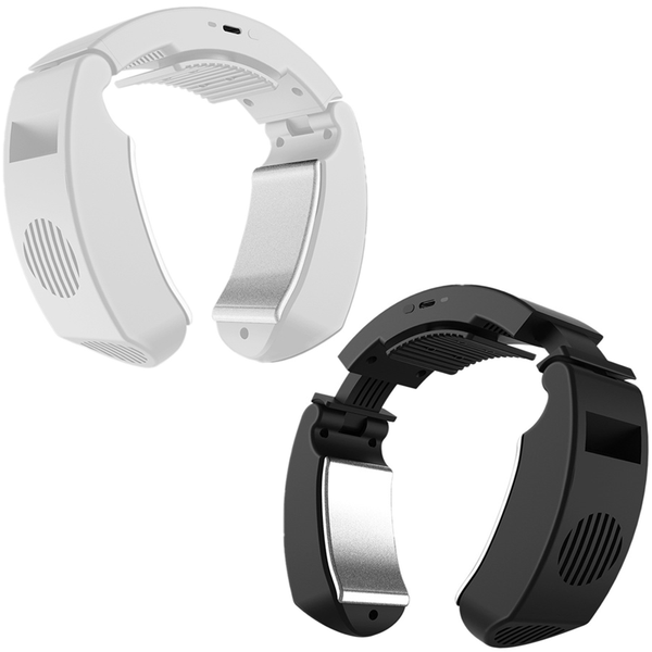 

electric fans portable air conditioner neck fan semiconductor cooler wearable for travel home office