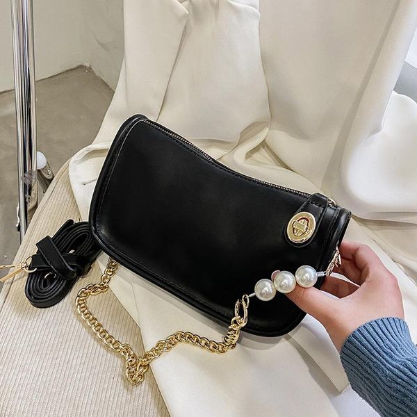 

messenger small underarm female bag 2021 fashion trendy casual chain one-shoulder new summer style western ffcnb