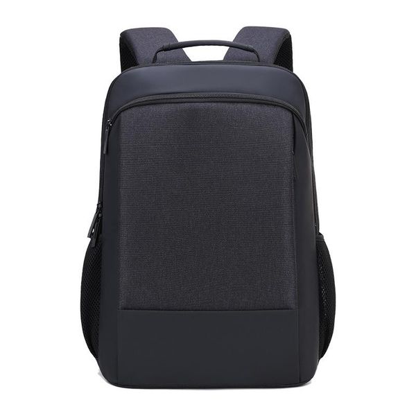 

men backpack lap15.6 inch large capacity oxford black multifunction travel school bag for boys teen 2021