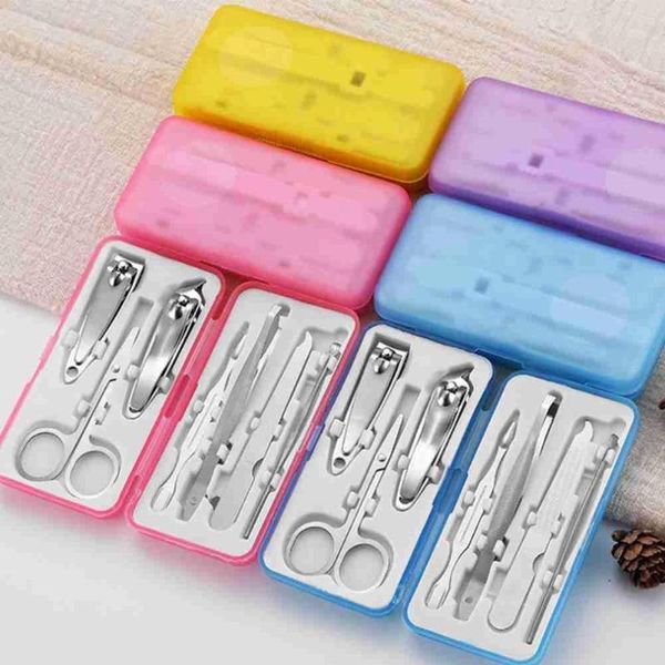 

nail art kits 7pcs scissors clippers set dead skin pliers cutting inflammation manicure groove tool pedicure k h5s4