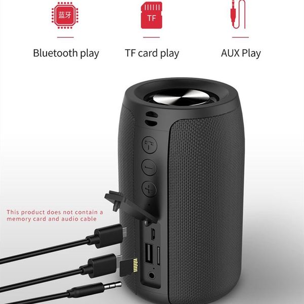

wireless bluetooth speaker mini outdoor waterproof subwoofer portable sound column music center with fm aux usb for pc soundbox speakers