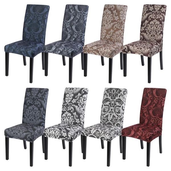 

chair covers floral print seat cover classic luxurious elastic washable dinning room for home decor wedding
