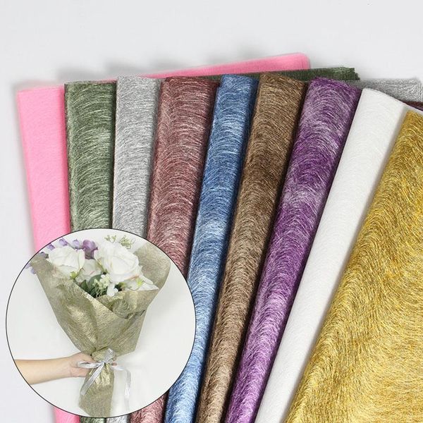 

other arts and crafts 10pcs color silk paper diy scrapbook craft wedding party decorative accessories gift flower wrapping art