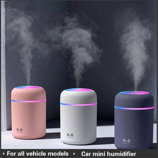

car air freshener led humidifier ultrasonic mini humidifler diffuser aroma fragrance office desktop