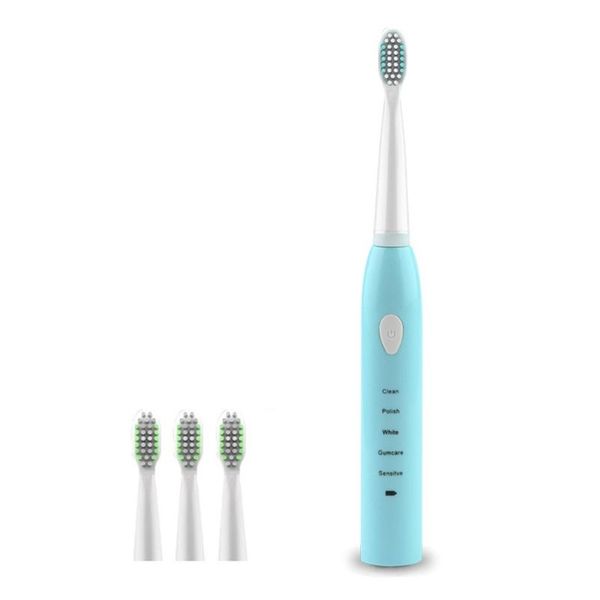 

electric toothbrush rechargeable sonic automatic soft waterproof usb charging smart