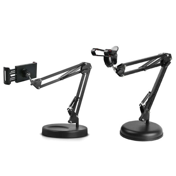 

cell phone mounts & holders foldable holder deskbracket tripod tablet stand for live video record
