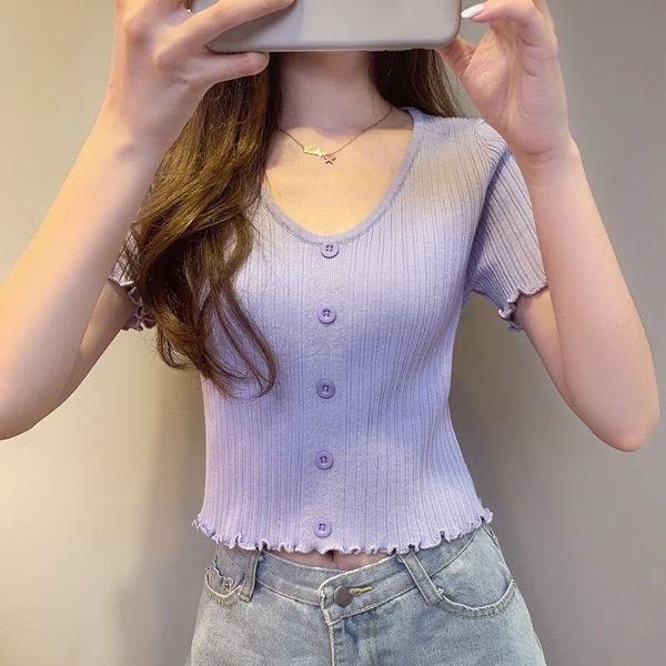

women's t-shirt casual t shirts women 2021 summer fashion korean corset streetwear tee shirt femme t-shirts bg50ts, White