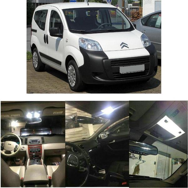 

emergency lights 4x led interior lighting complete set for reading light rear error free