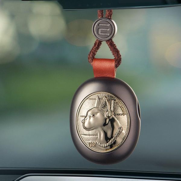 

car air freshener luxury stainless steel vintage shape fragrance hanging auto vent clip perfume interior accessories