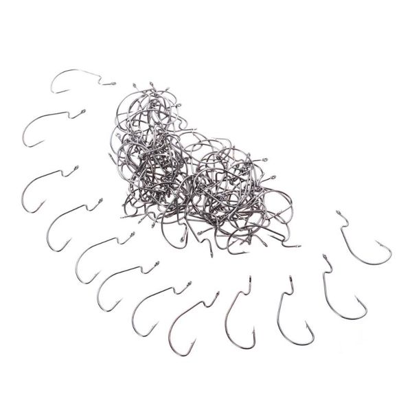 

fishing hooks high carbon steel perforated tackle for salt water fresh lak