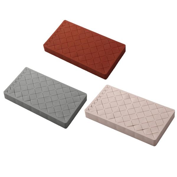 

grid silicone lipstick storage box makeup organizer cosmetic display stand make -up brush eyebrow pencil holder for cosmetics boxes & bins