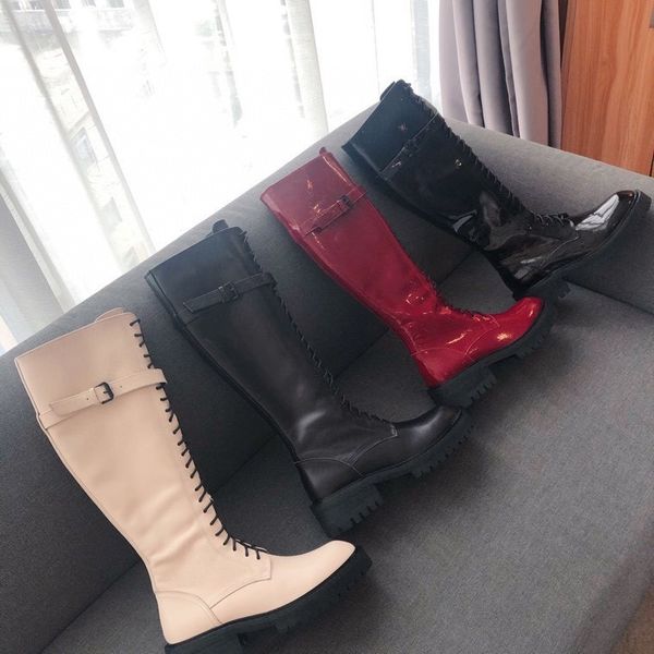 

fashion Women Designer Boots Martin Desert Boot Flamingos 100% Real Leather Medal Coarse Non-Slip Winter Shoes ace boots, 03