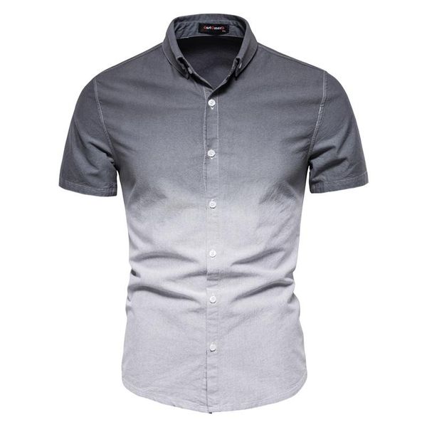 

men's casual shirts summer cotton men patchwork slim fit short sleeve male social fashion dress shirt, White;black