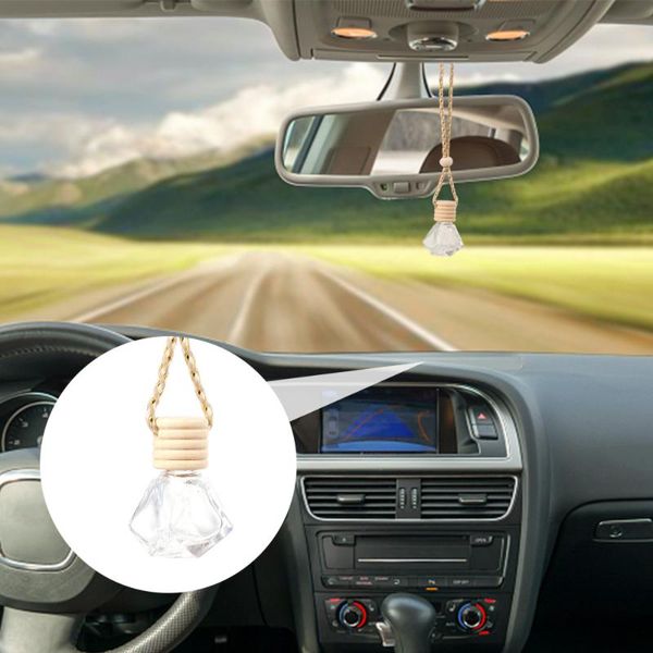 

storage bottles & jars 6pcs empty car hanging perfume bottle pendant