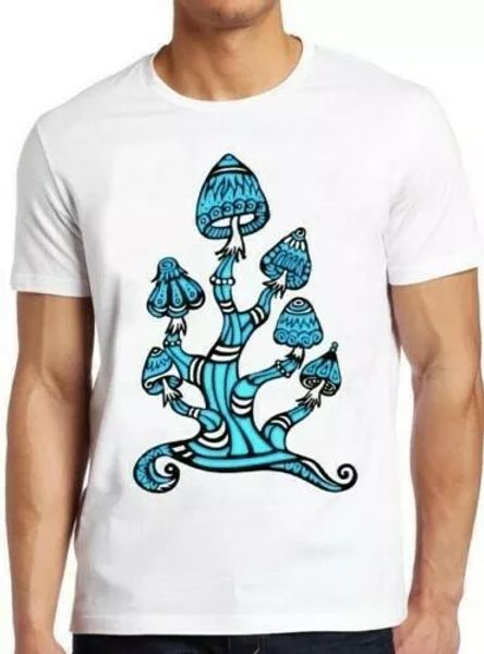 

magic mushrooms psychedelic albert hoffman lsd funny cool gift tee t shirt 4206, White;black