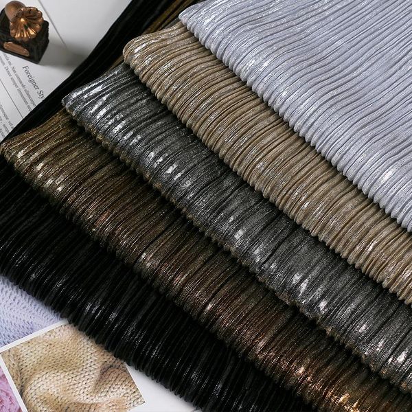 

scarves women knitted glitter pleated golded hijabs shawls, Blue;gray