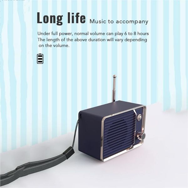 

bluetooth speaker retro portable creative wireless 5.0 bass and tweeter 360Â° stereo plus high resolution audio speakers
