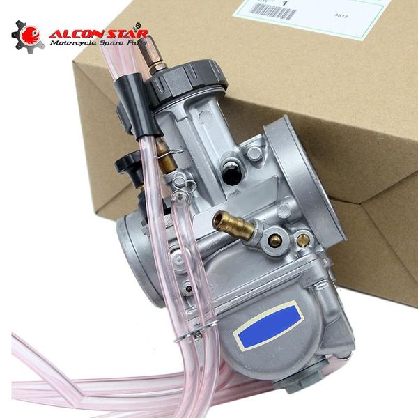 

alconstar universal performance quad vent carb pwk 33 34 35 36 38 40 42mm pwk38 as/s66 38mm air striker for carburetor motorcycle fuel syste