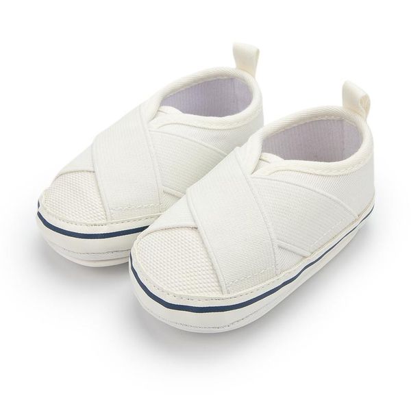 

baby shoes boy girl canvas star casual rubber sole hook loop first walkers infant born toddler crib