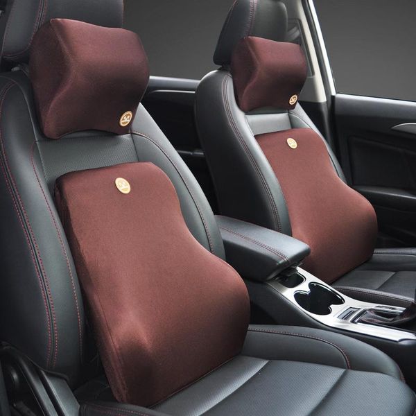 

seat cushions car headrest waist memory cotton ice silk wholesale
