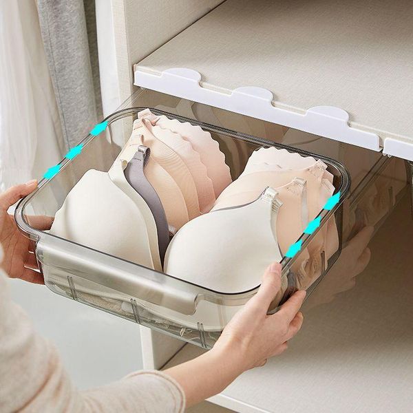 

storage drawers household divided clothing bin wardrobe organizaer drawer type underwear socks box