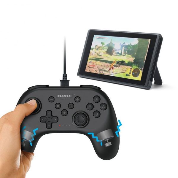 

game controllers & joysticks 2021 wired controller switch gamepad joystick for console pro pc with double vibration nfc handle