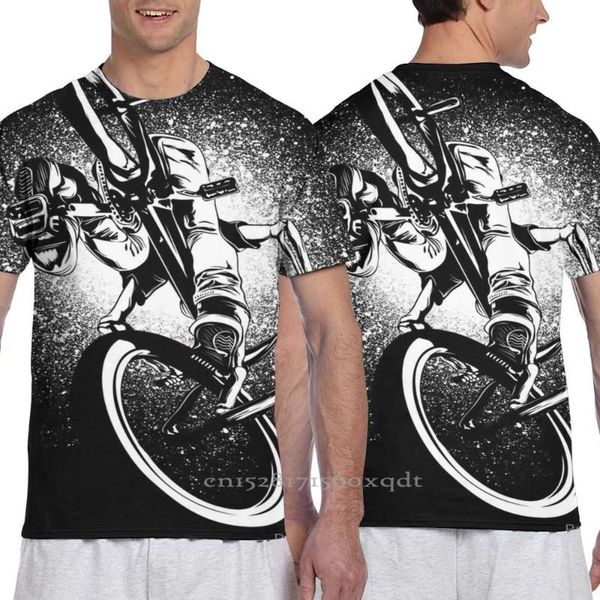 

men's t-shirts bmx men t-shirt women all over print fashion girl t shirt boy tees short sleeve tshirt, White;black
