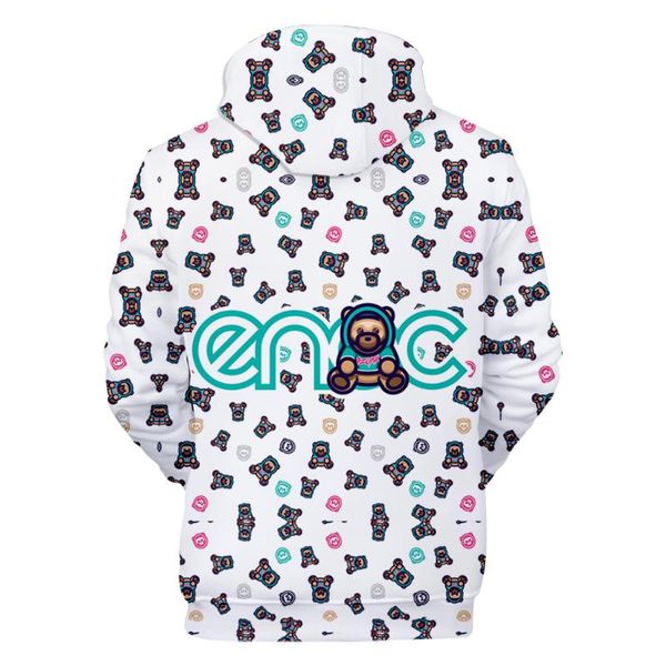 

men's hoodies & sweatshirts fashion ozuna enoc 3d hoodie casual anime sweatshirt men and women hooded pullover street clothes, Black