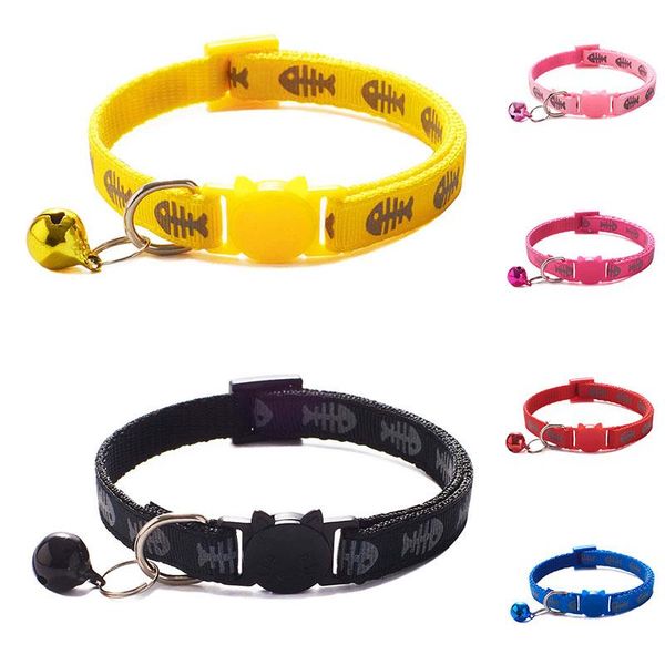 

cat collars & leads adjustable pet printing collar dog safety neck ring good quality strap cute
