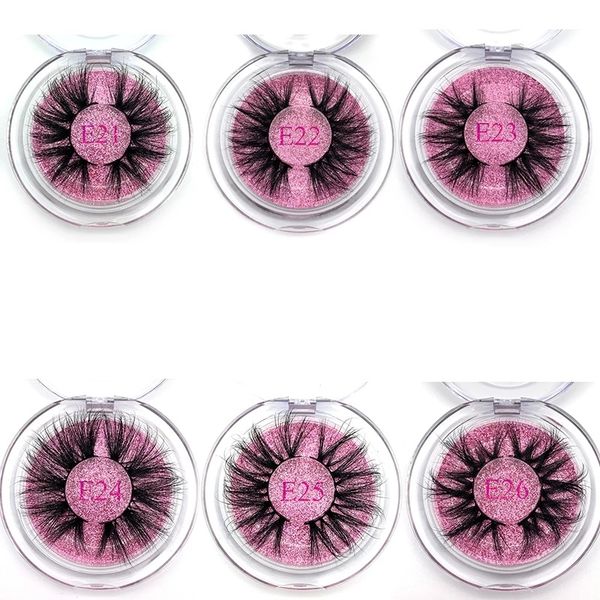 

25mm false eyelashes wholesale thick strip eyelash 3d mink lashes makeup dramatic long mink lash extension for beauty
