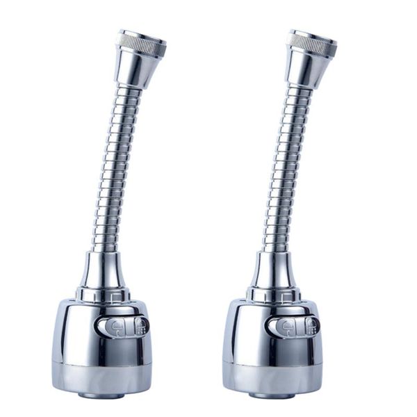 

kitchen faucets 2pcs splashproof nozzle rotatable sprayer rotating tap filter
