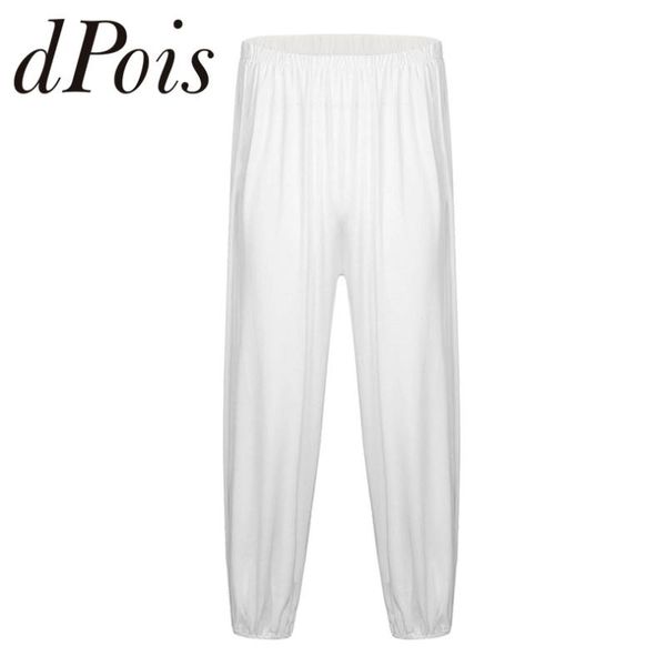 

casual loose sports pants men elastic high waist running yoga sportswear fitness gym bottom sport training lounge trousers outfits, White;red