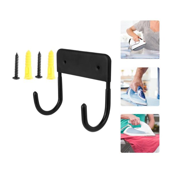 

ironing board organizer wall rack hanger holder hooks & rails